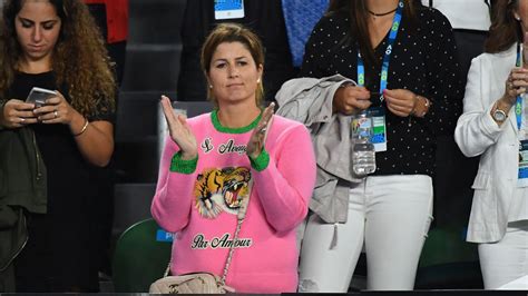 The internet really hates Mirka Federer’s Australian open outfit